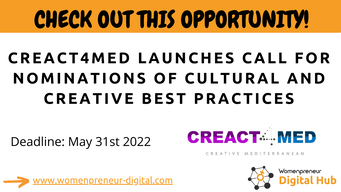CREACT4MED launches call for nominations of cultural and creative Best Practices